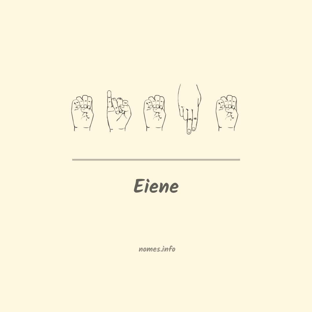 Eiene em Libras