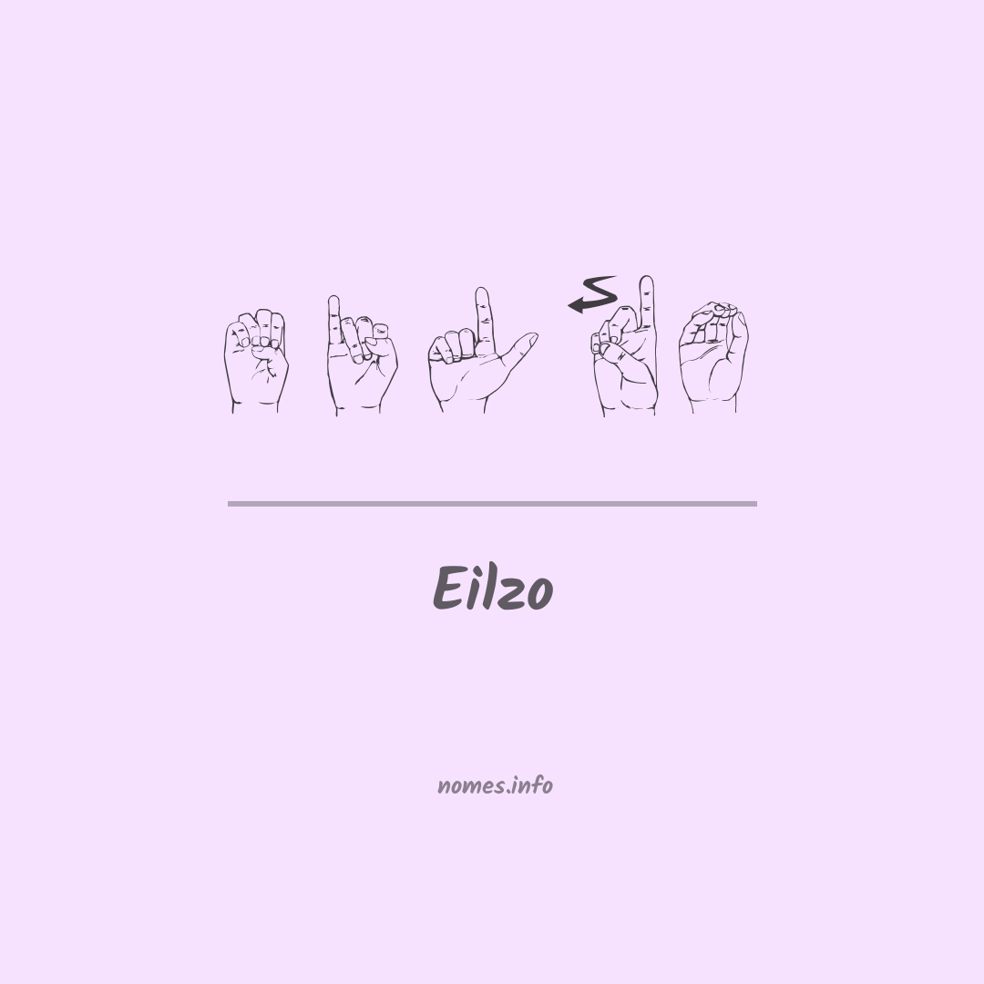 Eilzo em Libras