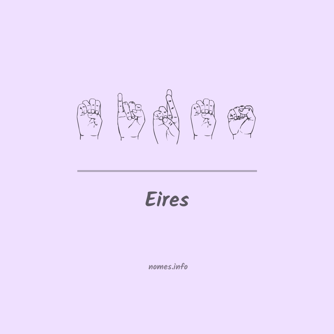 Eires em Libras
