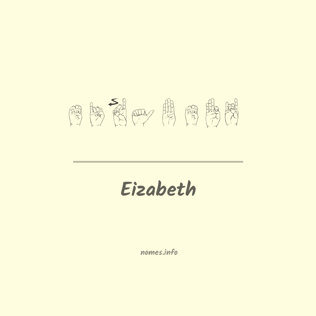 Eizabeth em Libras