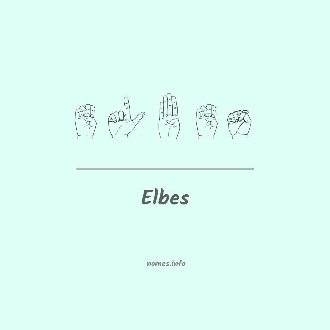 Elbes em Libras