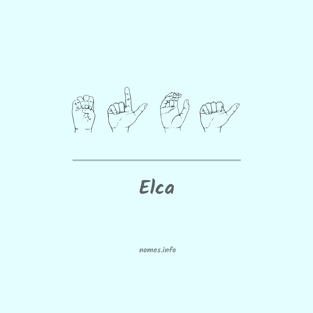 Elca em Libras
