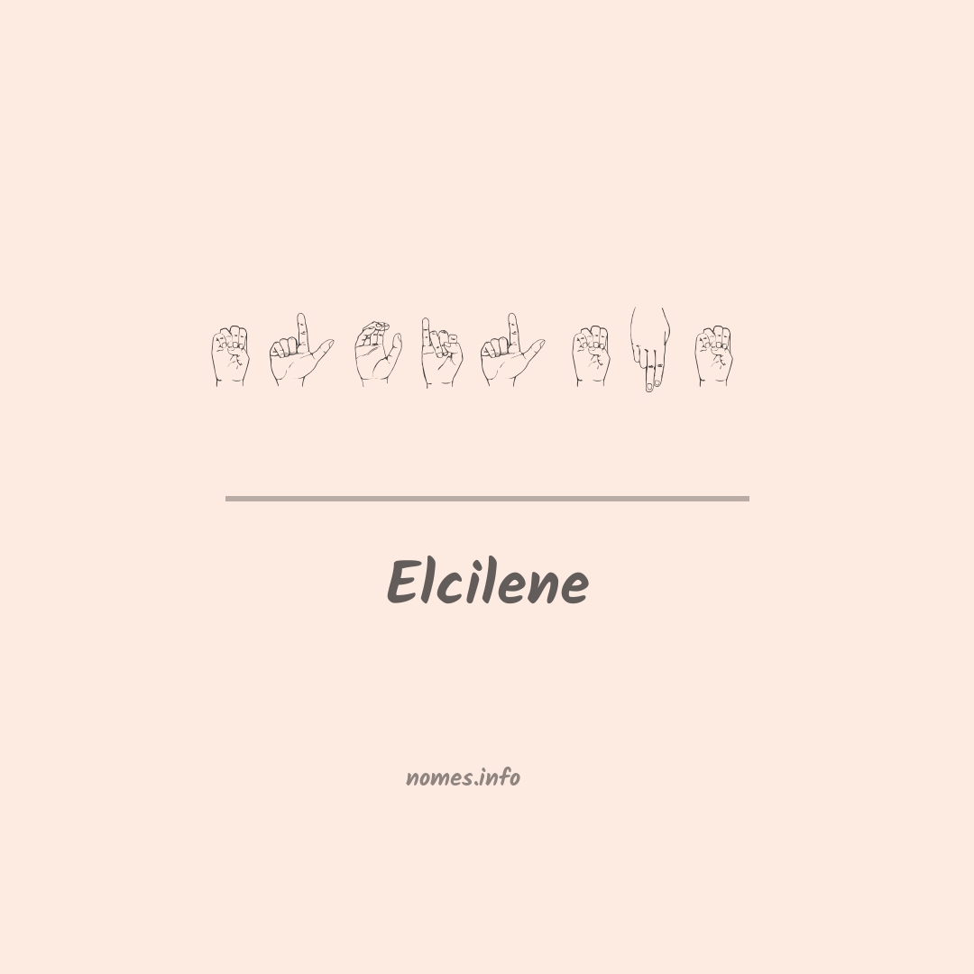 Elcilene em Libras