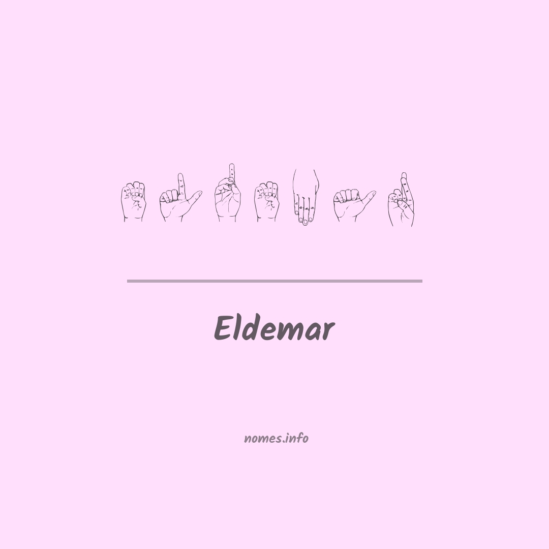 Eldemar em Libras