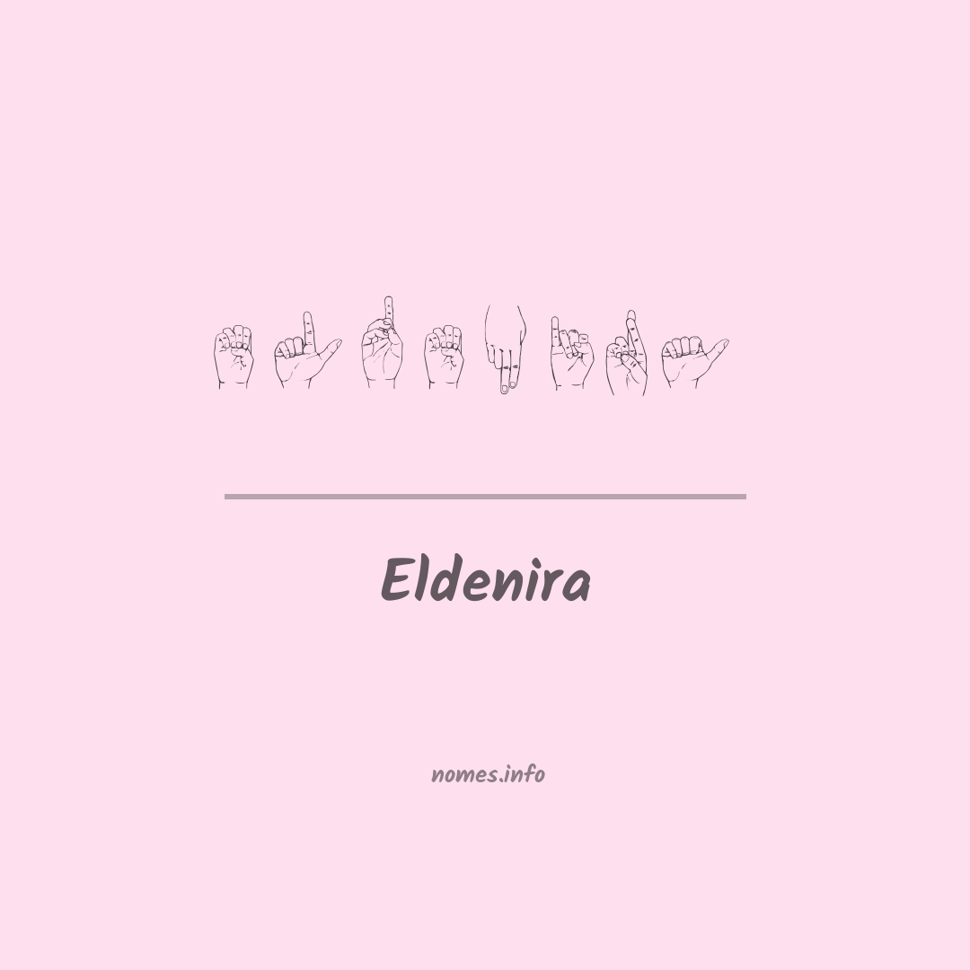 Eldenira em Libras