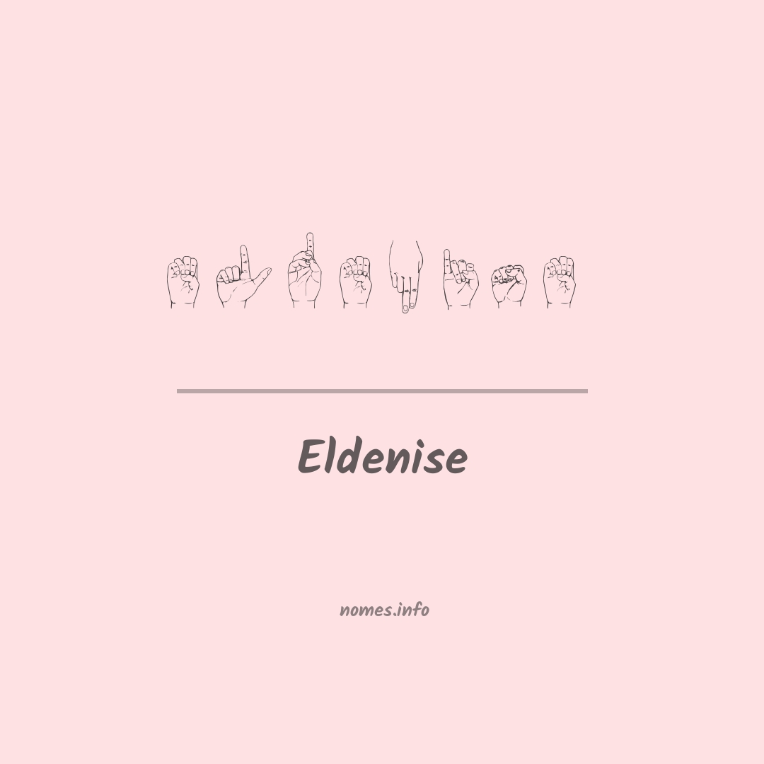 Eldenise em Libras