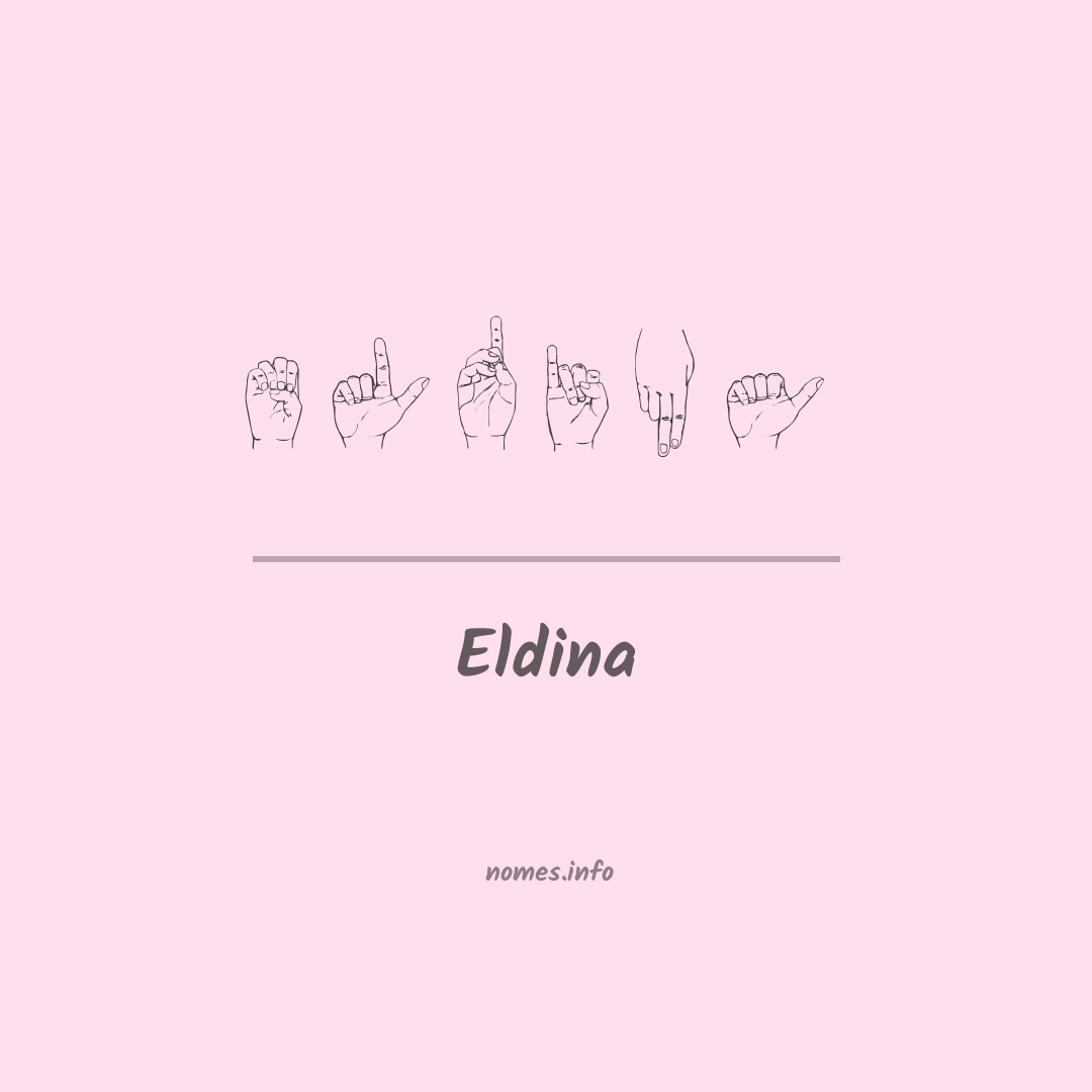 Eldina em Libras