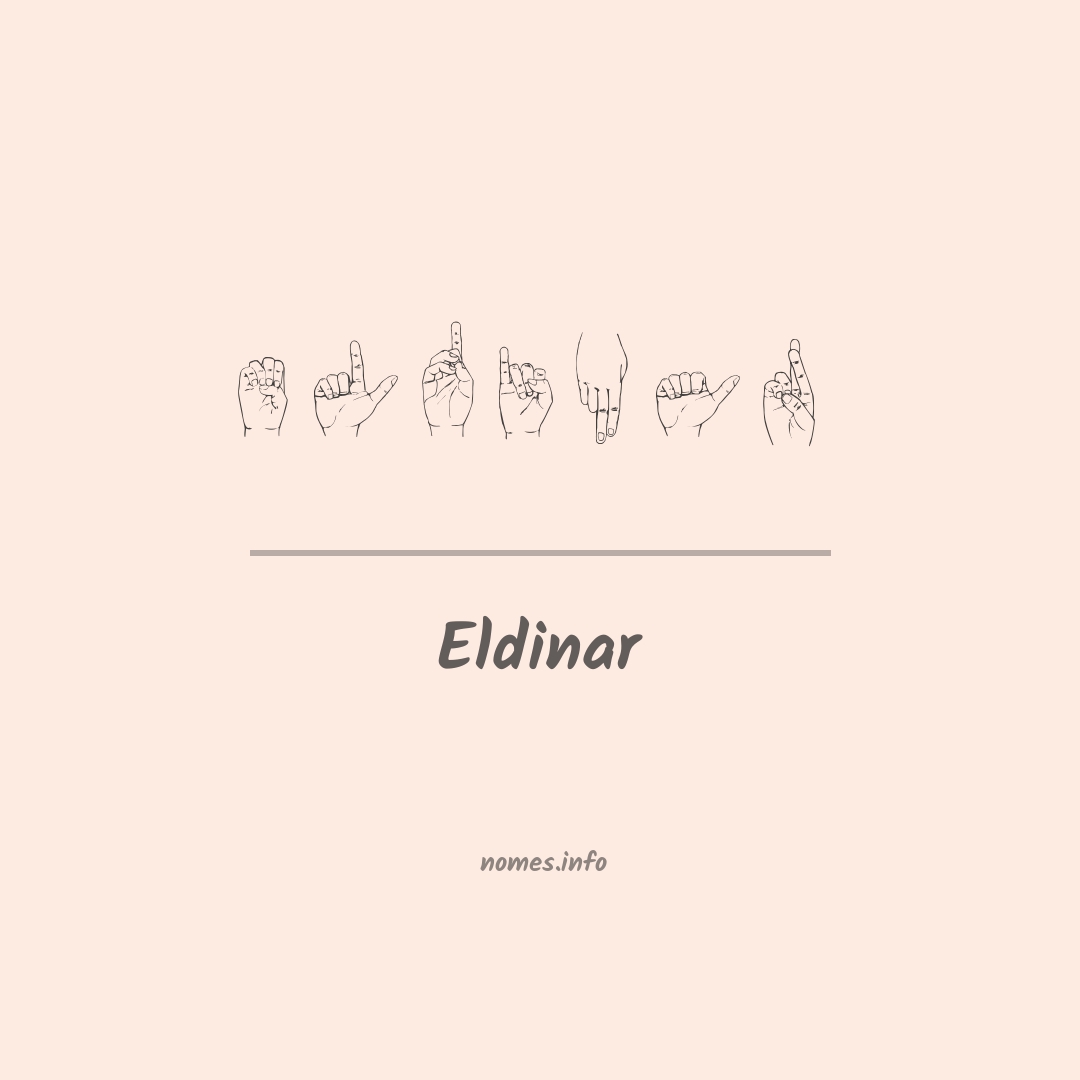 Eldinar em Libras Eldinar em Libras