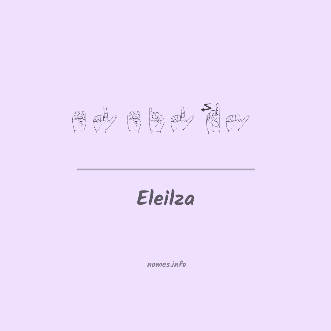 Eleilza em Libras