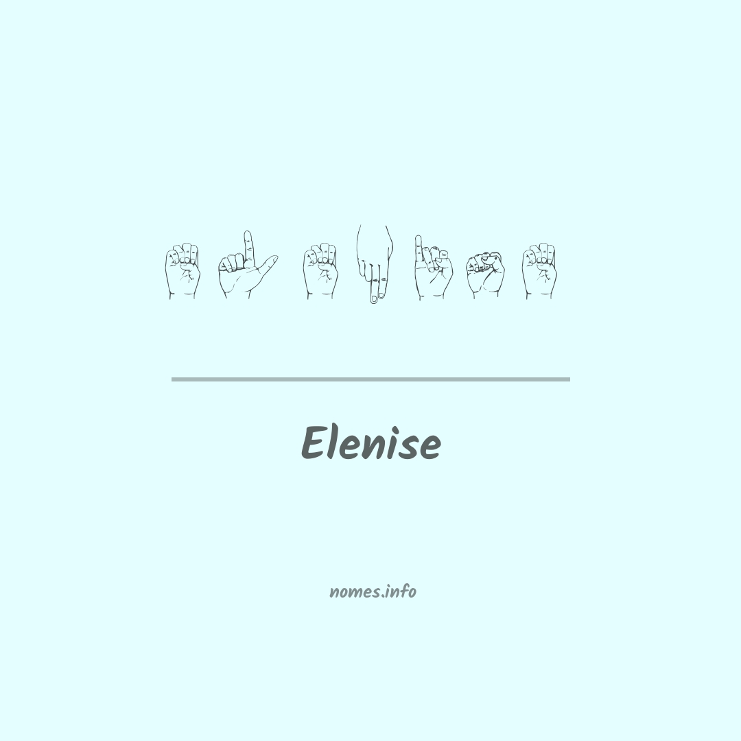 Elenise em Libras