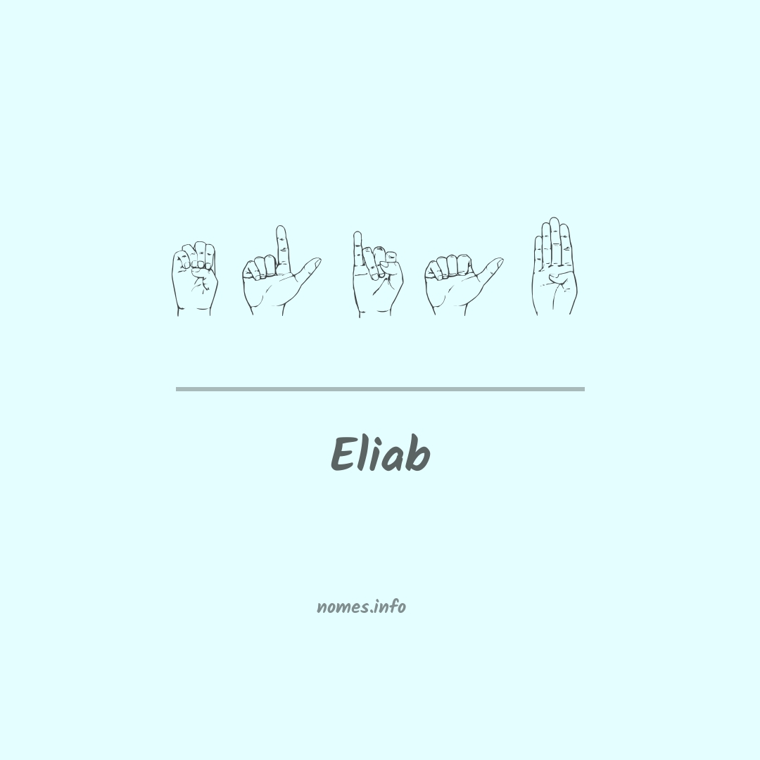 Eliab em Libras