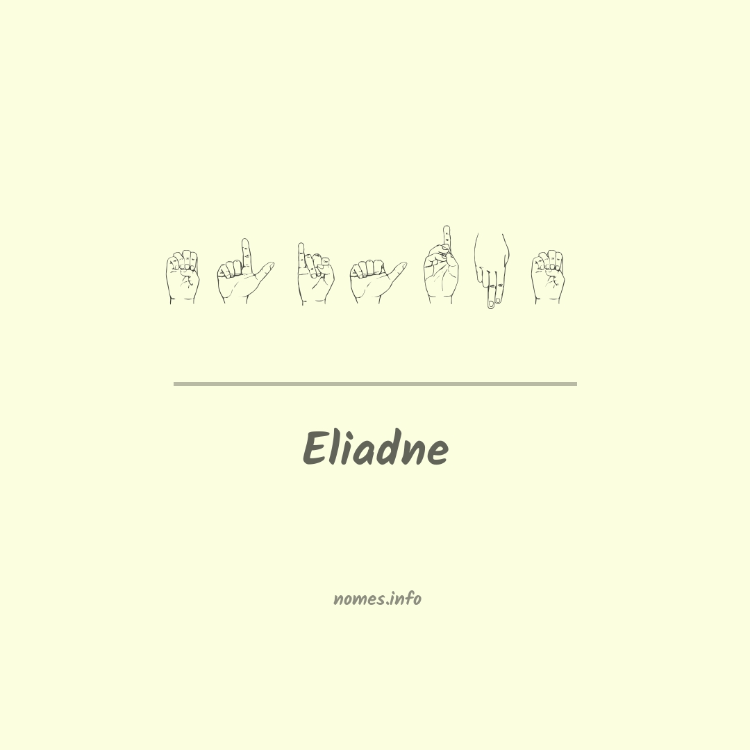 Eliadne em Libras