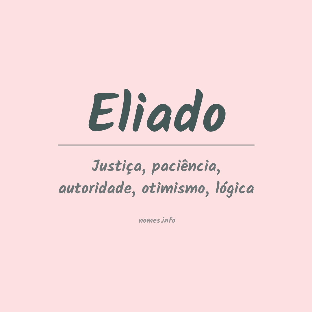 Significado do nome Eliado