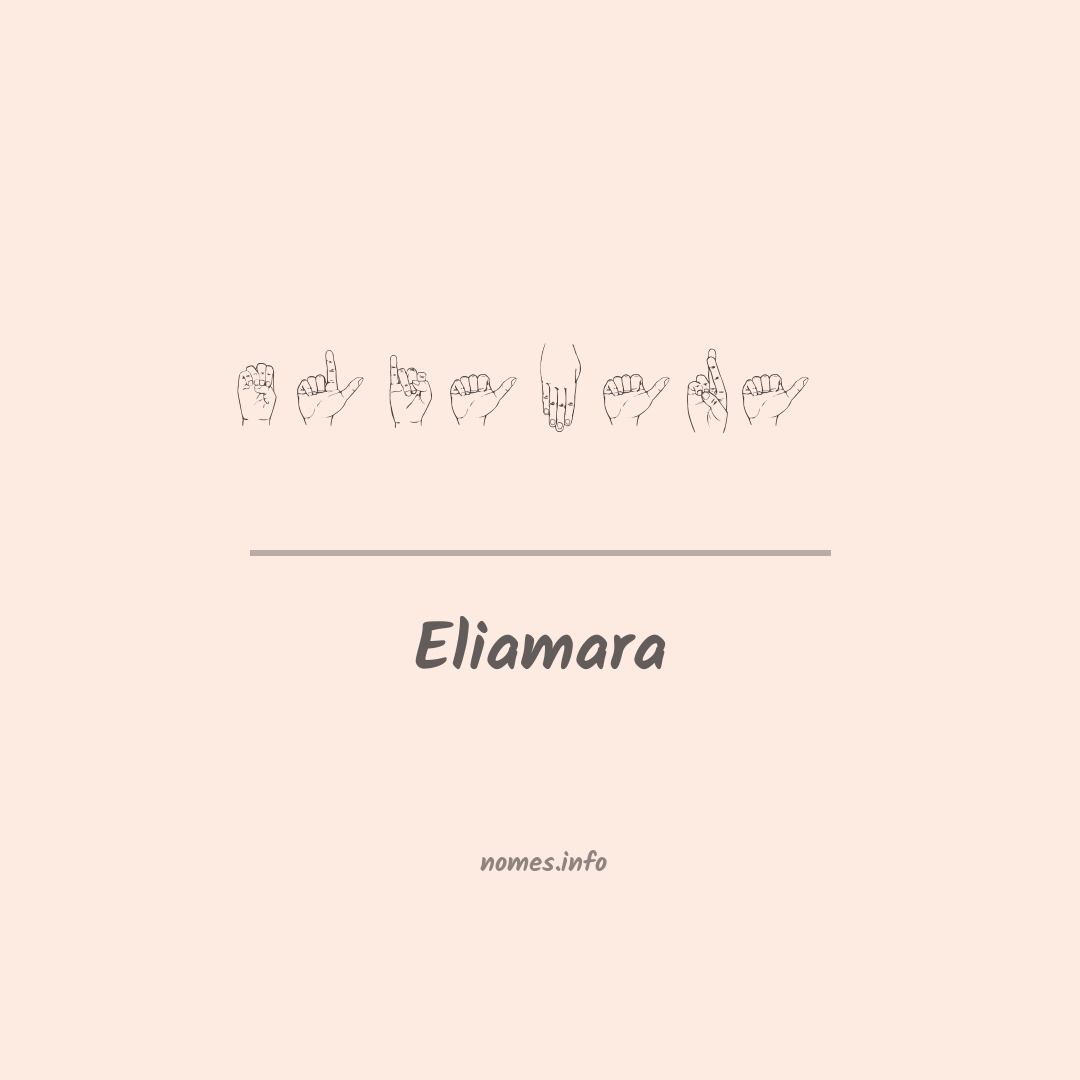 Eliamara em Libras