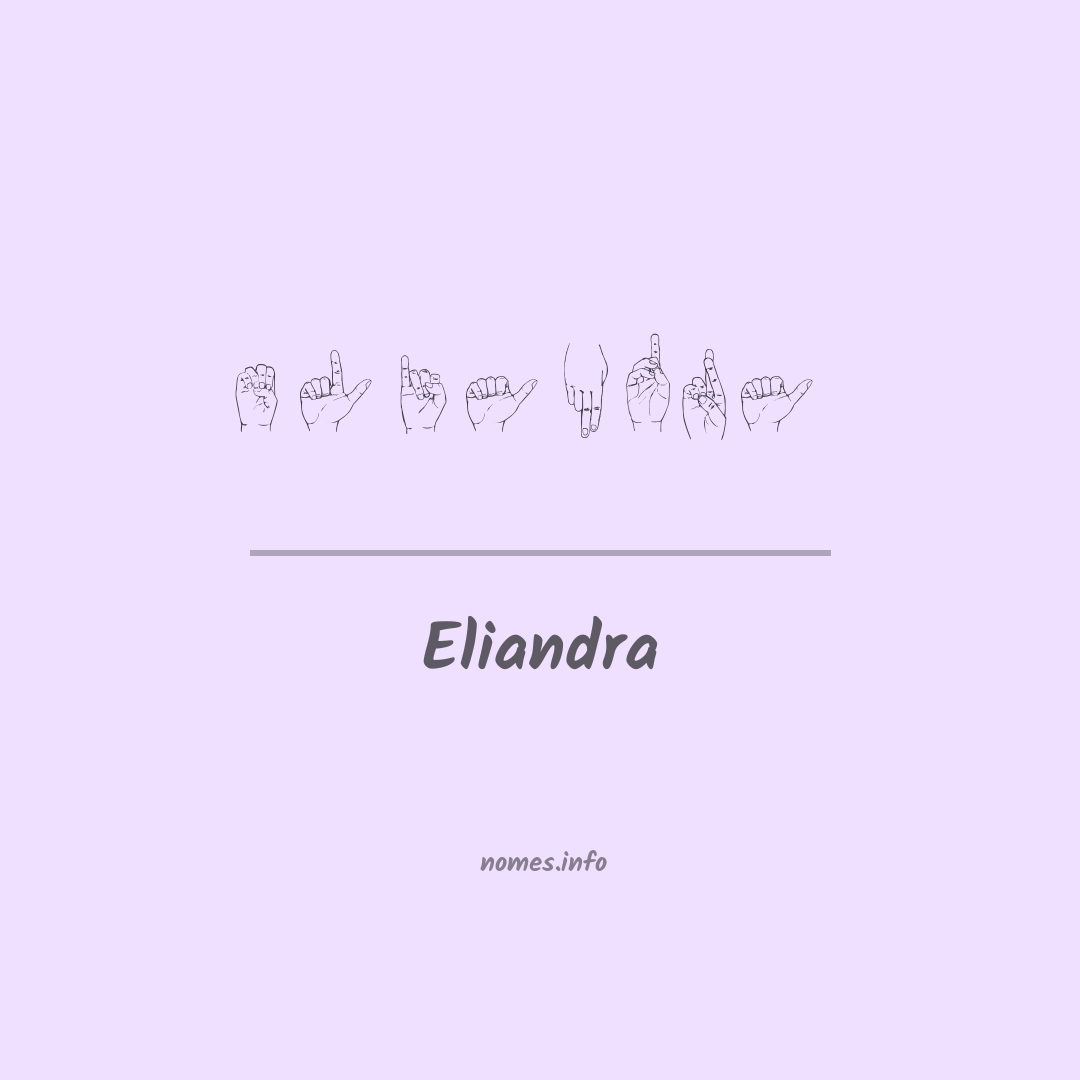 Eliandra em Libras