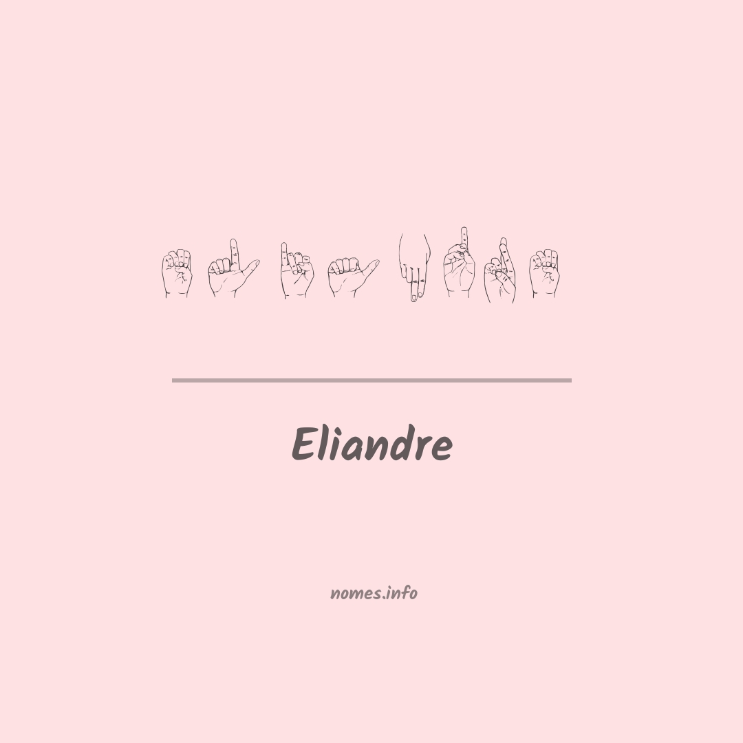 Eliandre em Libras