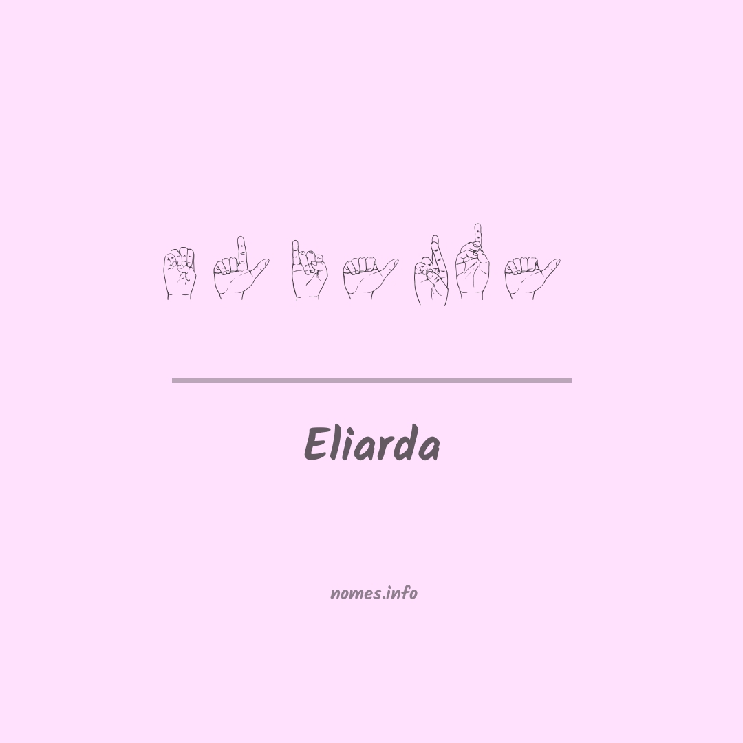 Eliarda em Libras