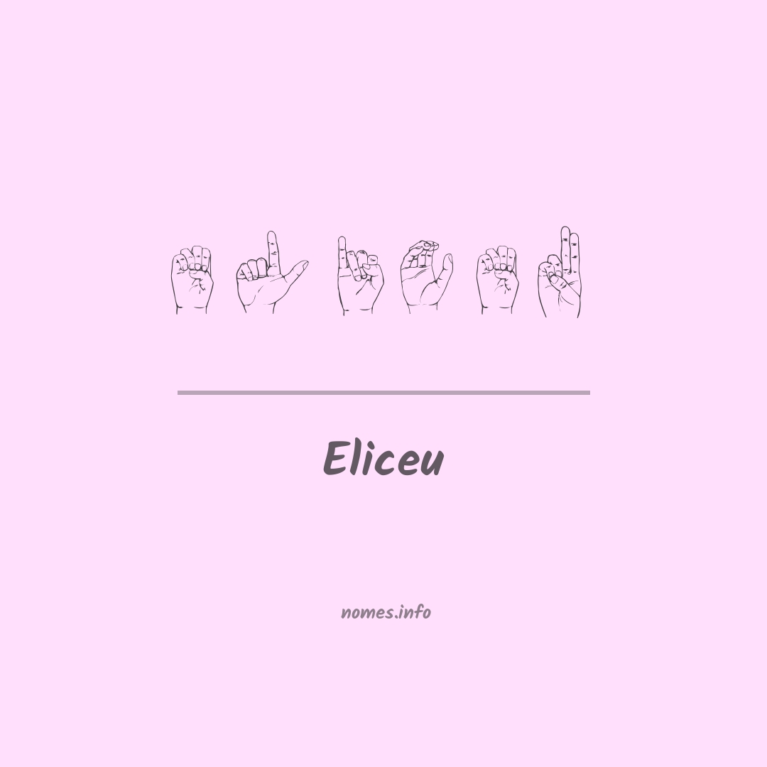 Eliceu em Libras