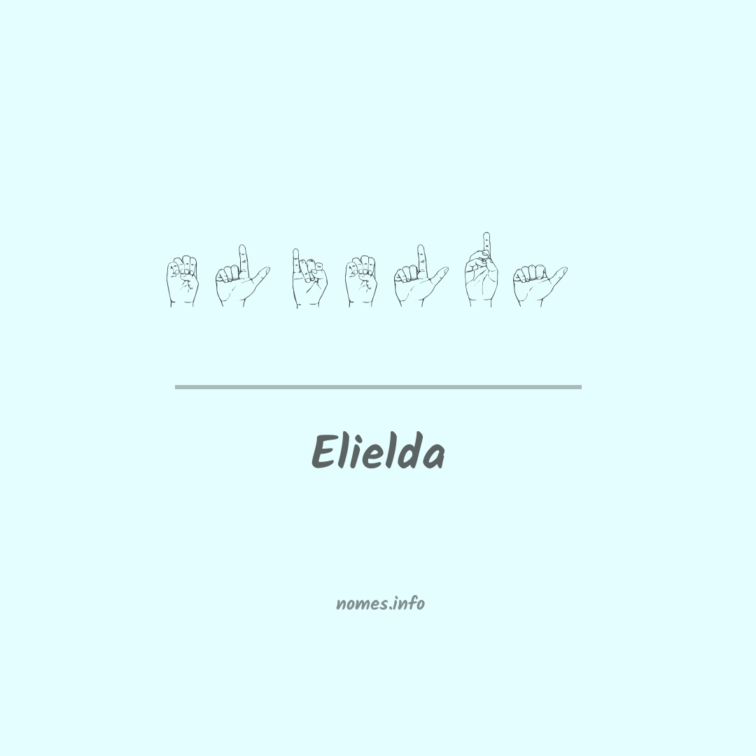 Elielda em Libras