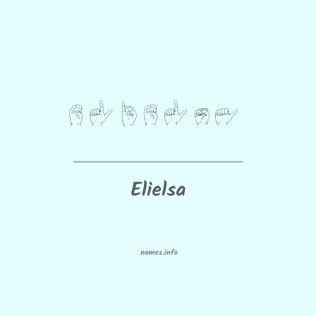 Elielsa em Libras