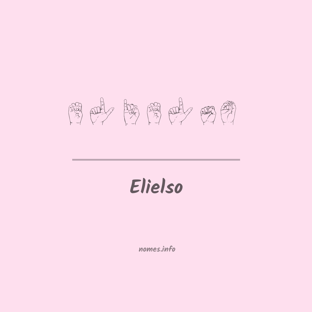 Elielso em Libras
