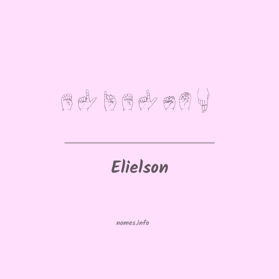 Elielson em Libras