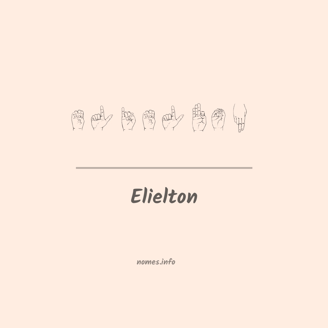Elielton em Libras
