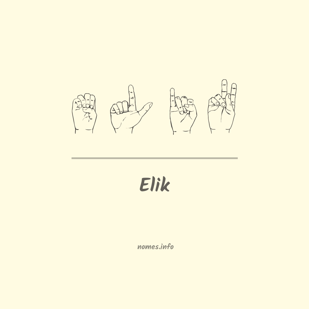 Elik em Libras