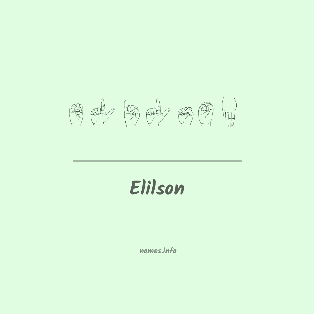 Elilson em Libras