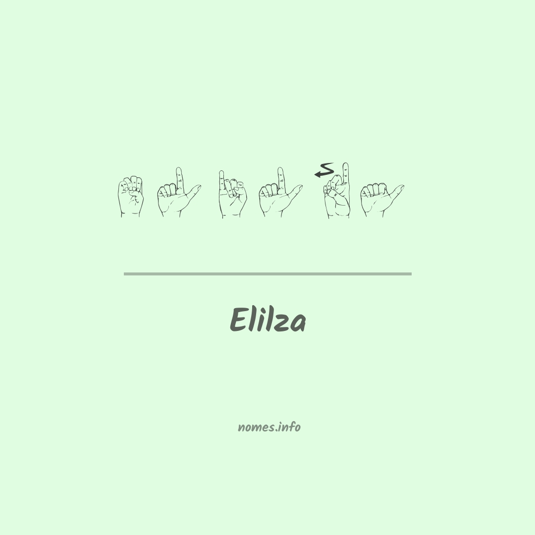 Elilza em Libras