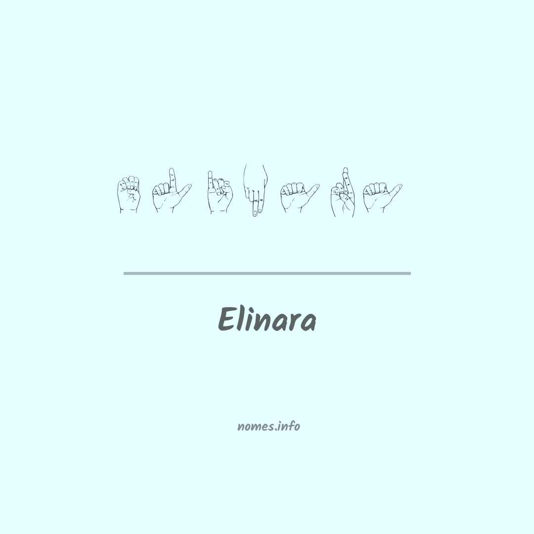 Elinara em Libras