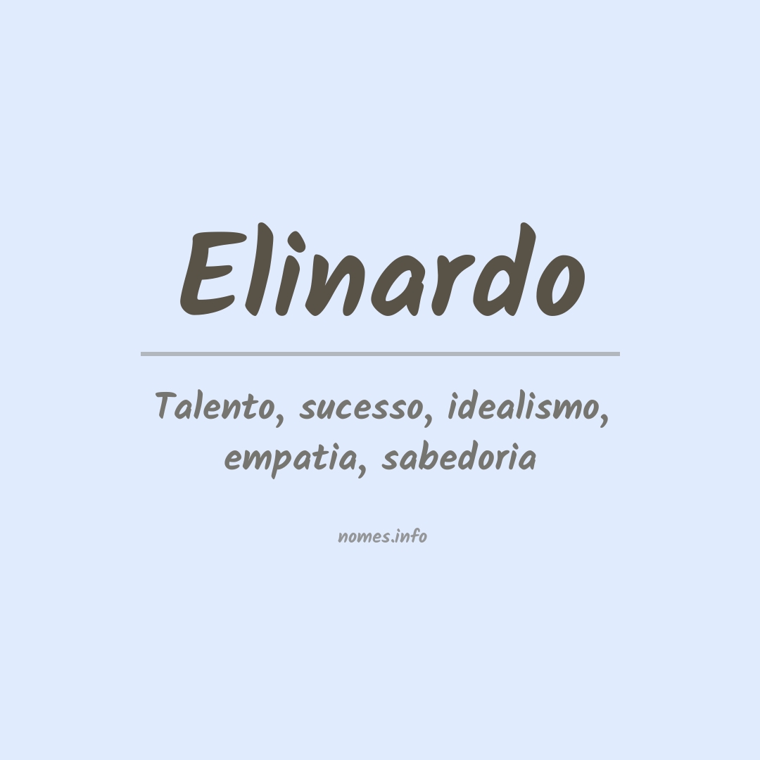 Significado do nome Elinardo