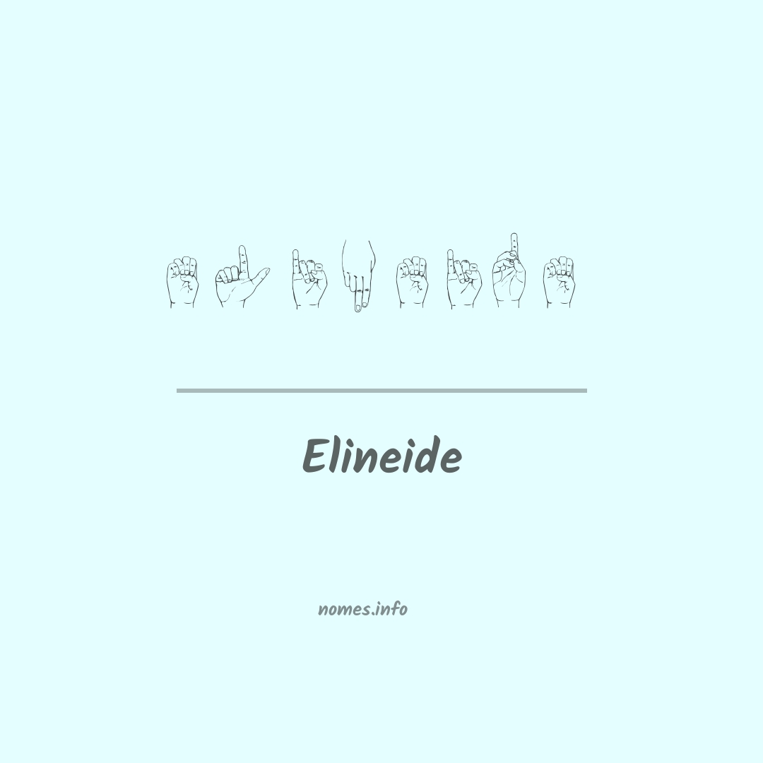 Elineide em Libras