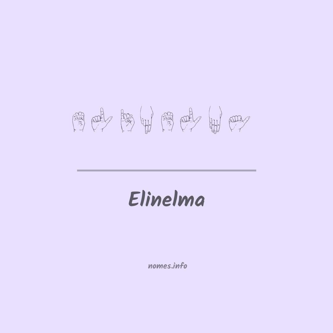 Elinelma em Libras