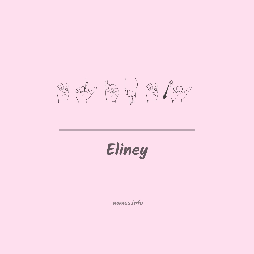 Eliney em Libras