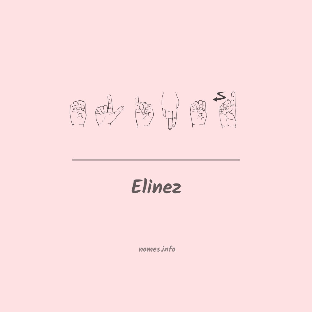 Elinez em Libras