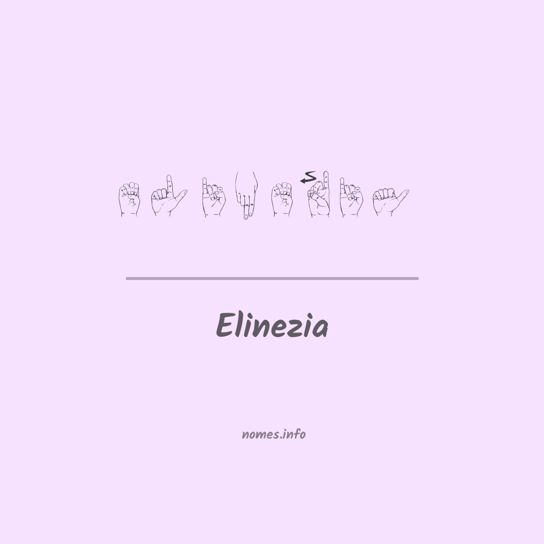 Elinezia em Libras