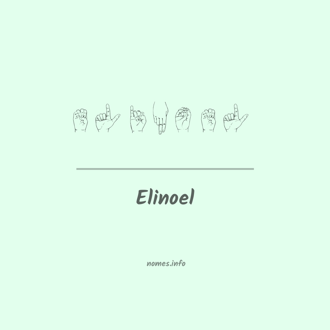 Elinoel em Libras Elinoel em Libras