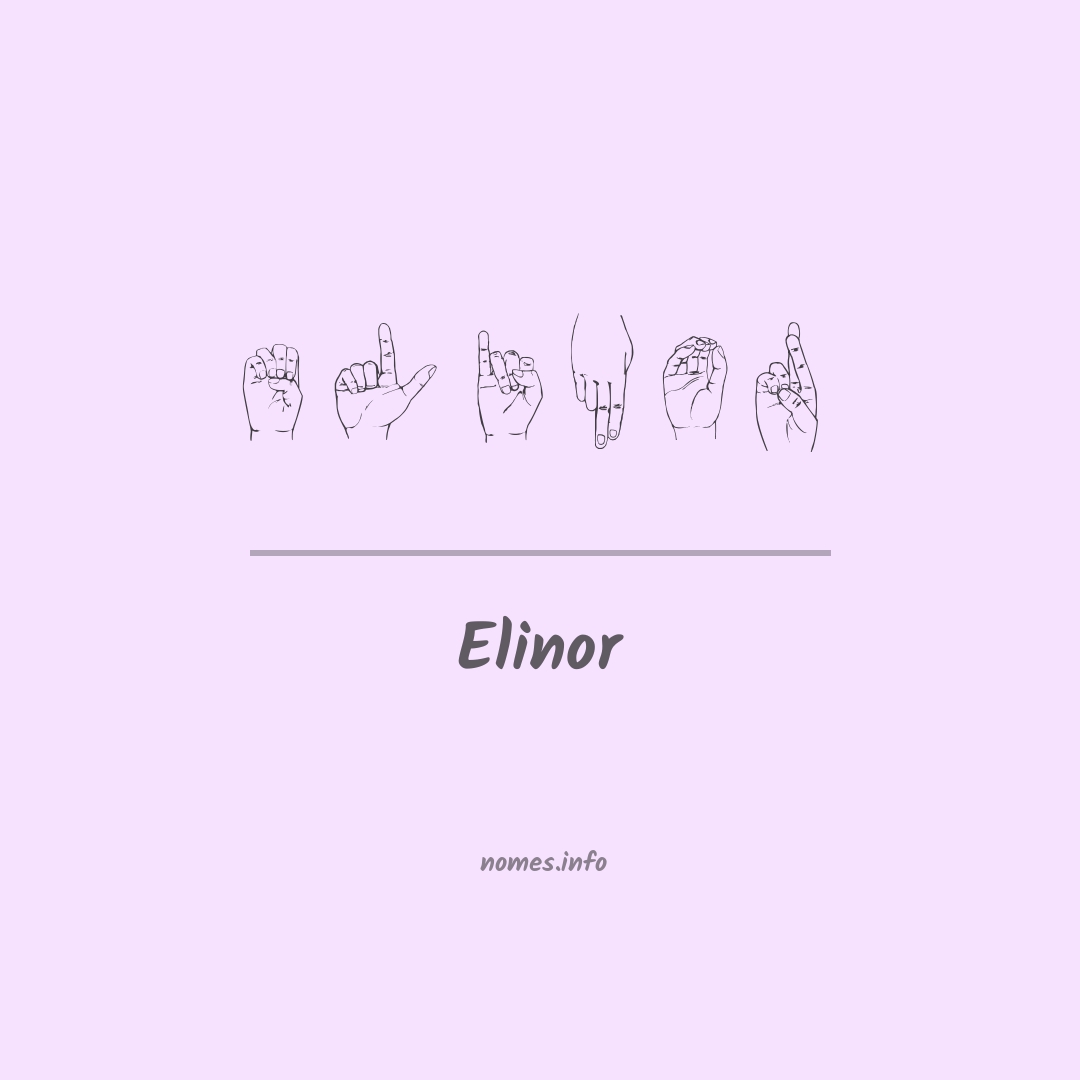 Elinor em Libras