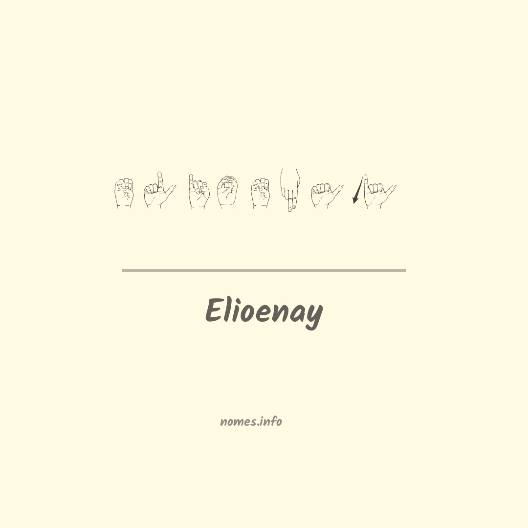 Elioenay em Libras