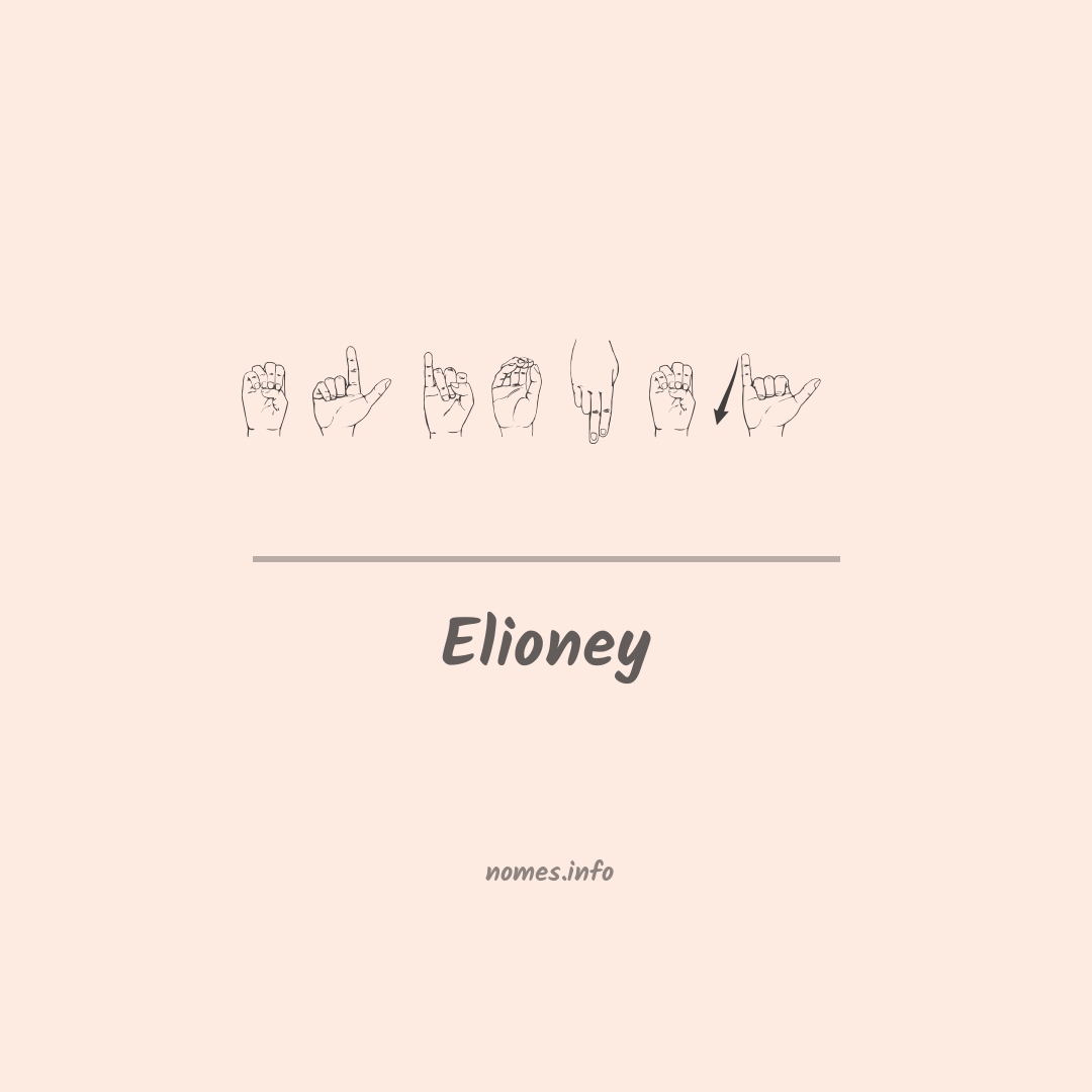 Elioney em Libras