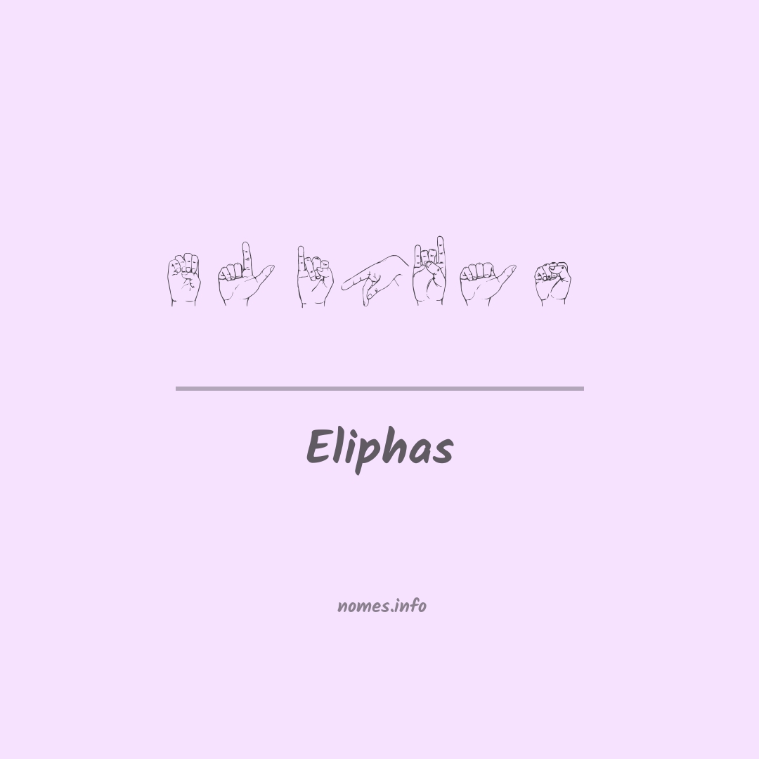 Eliphas em Libras