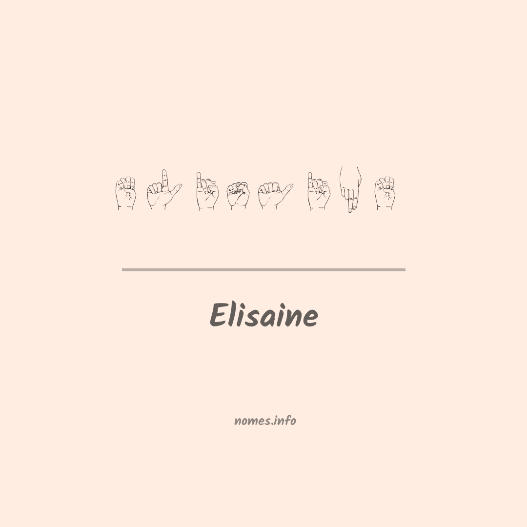 Elisaine em Libras
