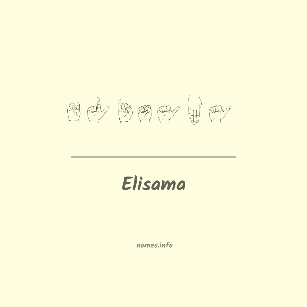 Elisama em Libras
