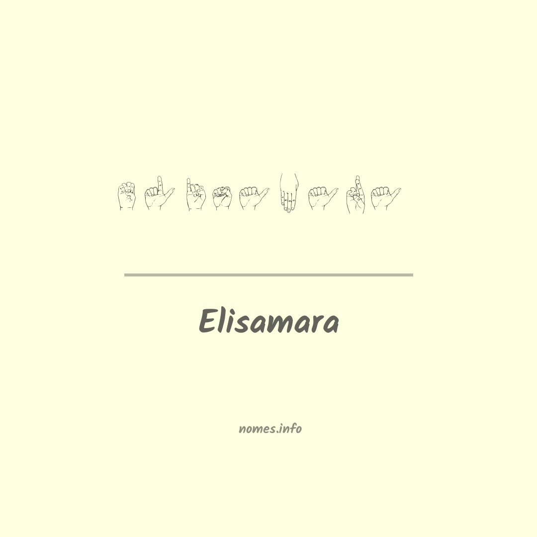 Elisamara em Libras