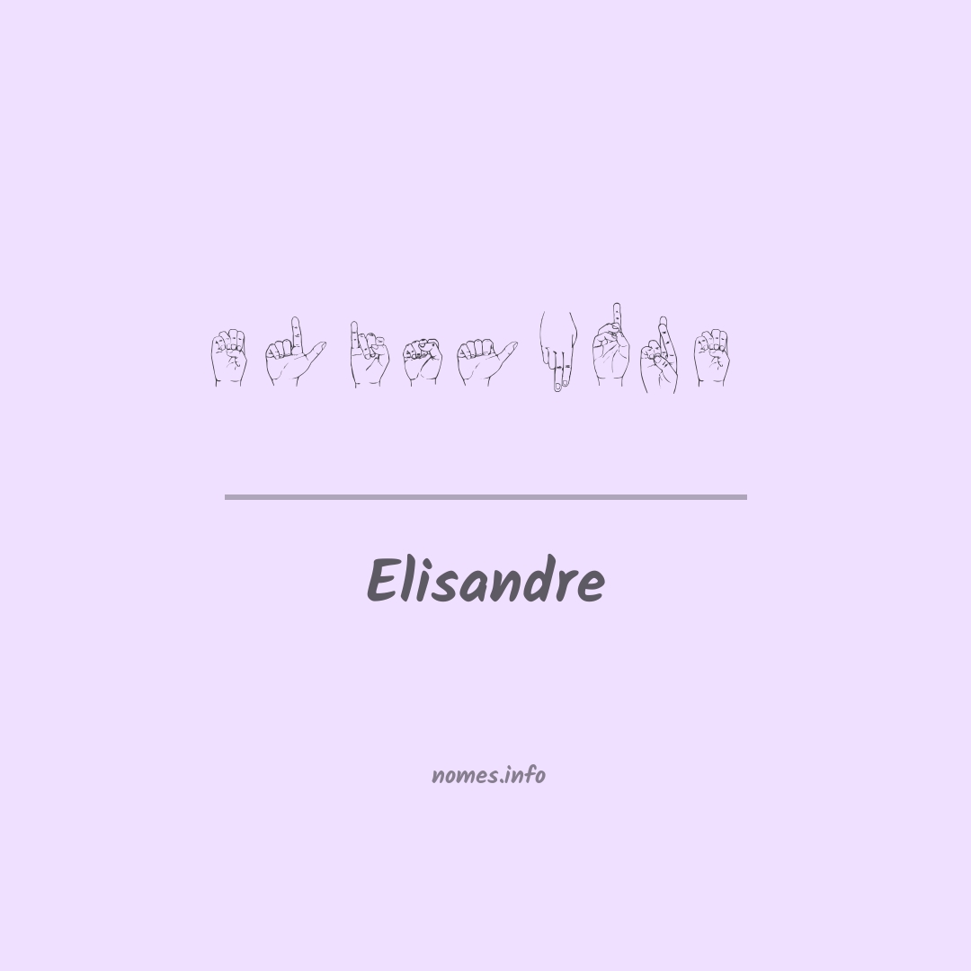 Elisandre em Libras Elisandre em Libras