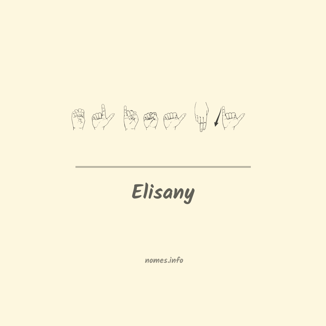 Elisany em Libras