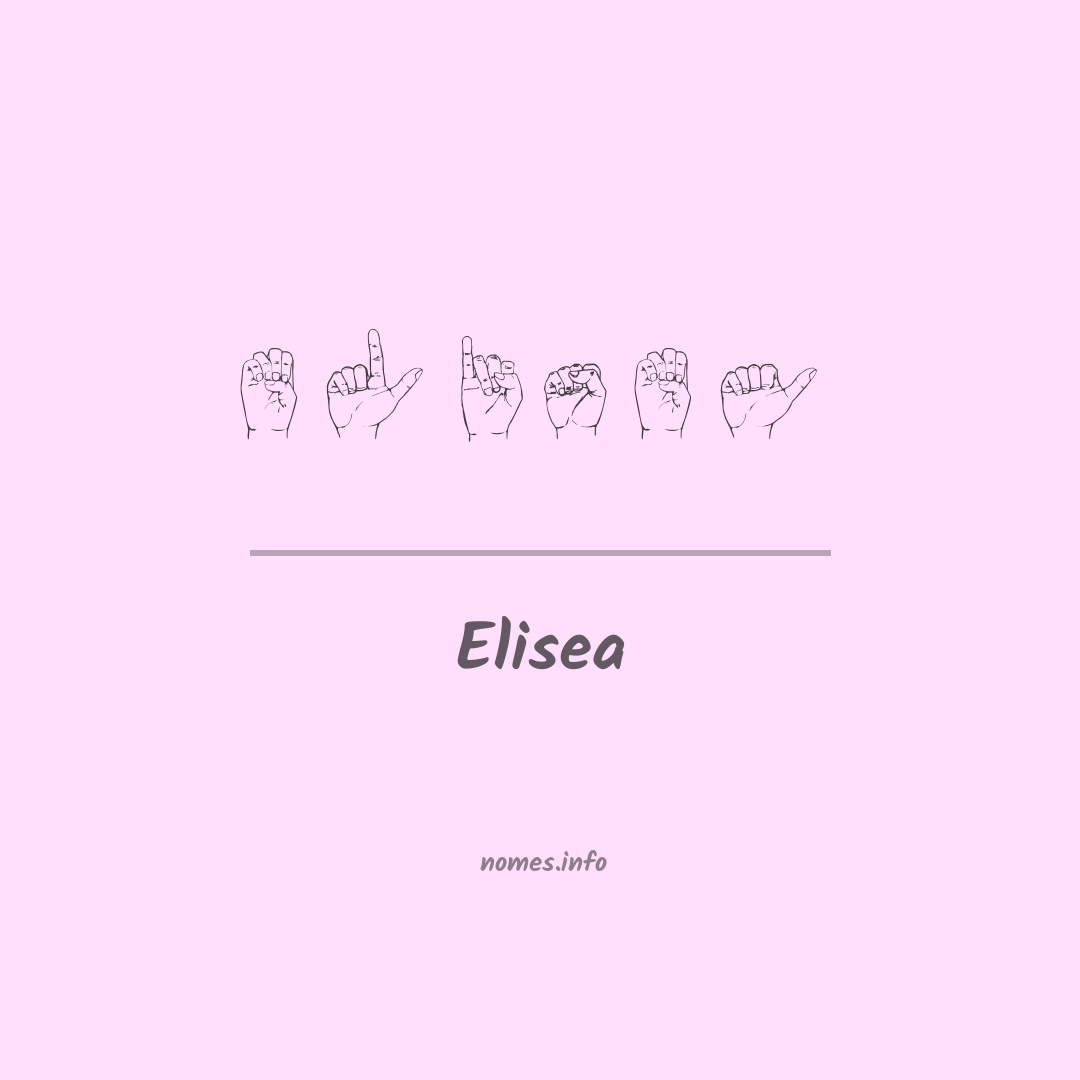 Elisea em Libras Elisea em Libras