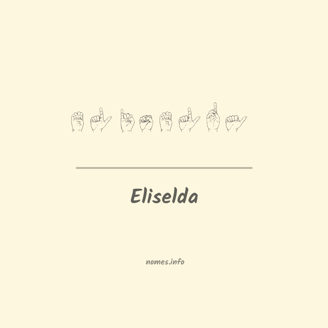 Eliselda em Libras