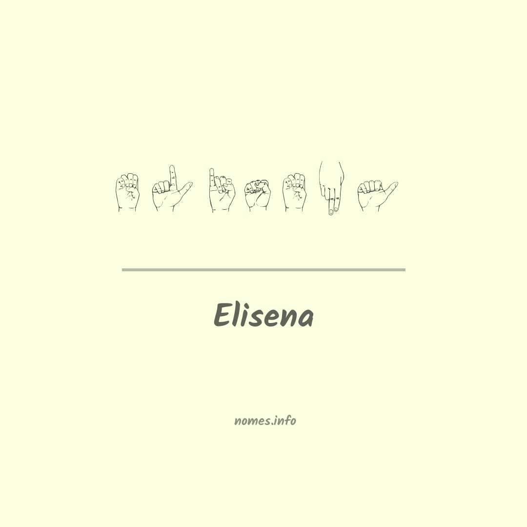 Elisena em Libras